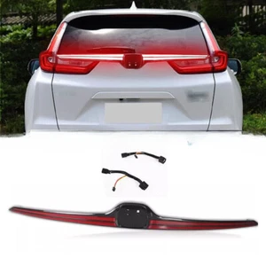 For CRV CRV 2017-2022 Carbon Fiber Style Rear Door Trunk LED Tail Lights - Picture 1 of 7