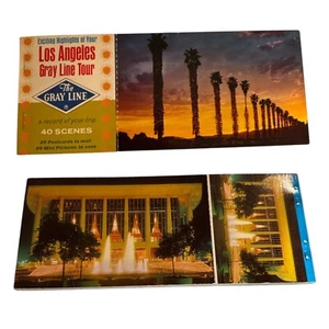 Postcard: Highlights Of Los Angeles Gray Line Tour, With 20 To Mail & 20 To Save - Picture 1 of 11