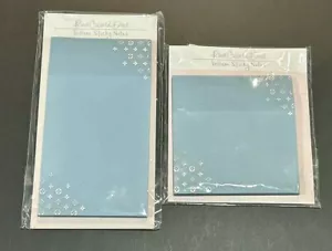 Set of 2 Rose Colored Daze x Annies Plans Collab Blue Vellum Sticky Notes - Picture 1 of 1