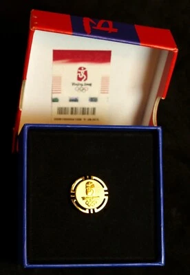 BEIJING 2008 Olympic Games Lapel Pin in Original Box - Image 1 of 4