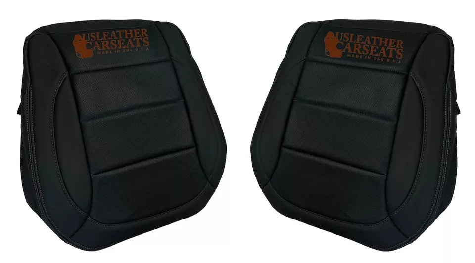 Asiento inferior de cuero perforado negro para Mercedes Benz ML350 ML 550 2012 a 2015 Foto 1 de 4