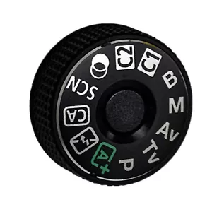 Top Mode Function Dial Button Cover Replacement Parts For Canon EOS 80D Camera - Picture 1 of 6