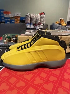 adidas Kobe Crazy 1 Retro Basketball Shoes Lakers Yellow Men's Size 11.5 GY3808 - Picture 1 of 5