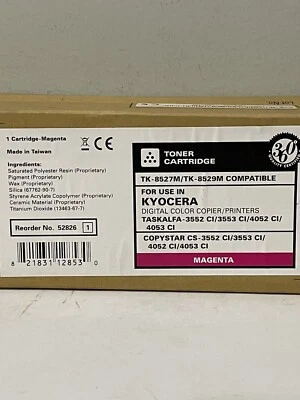 Kyocera TK-8527 Magenta Katun Compatible Toner for CS3552ci CS3553ci New - Image 1 of 3