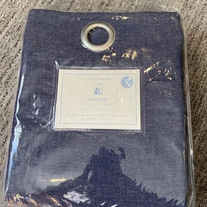 Pottery Barn Kids One (1) Hayden Blackout Curtain 44X84 New! Navy Grommet Top - Picture 1 of 5