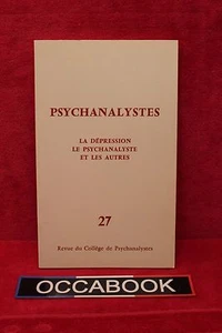 Psychanalystes 27 - La depression le psychanalyste et les autres - Imagen 1 de 1