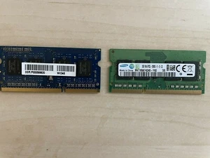 REDUCED Laptop Memory Samsung 2GB and Kingston 4GB From Toshiba C55-A5285 Laptop - Picture 1 of 1