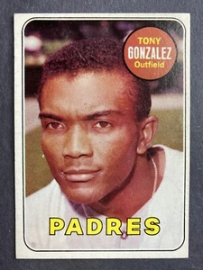 1969 Topps #501 Tony Gonzalez (San Diego Padres) - Picture 1 of 2