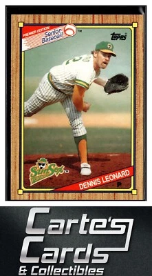 Dennis Leonard 1989 Topps Senior League #125 Fort Myers Sun Sox - Image 1 of 2