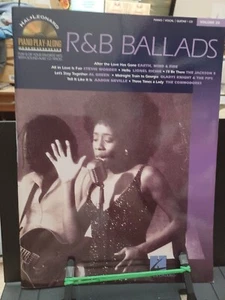 R&B Ballads Piano Play-Along PVG Book/CD Vol 20 - Picture 1 of 5