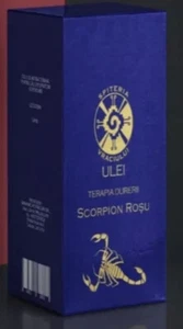 Red Scorpion Massage Oils With 100% Plant Oil Extract 4Muscle, Joint & Bone Pain - Picture 1 of 3