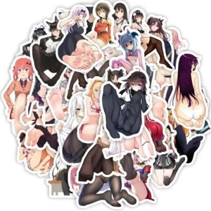 Anime Hentai Aufkleber Bombe Sexy Waifu Aufkleber Vinyl Mädchen Laptop Skateboard, 50 Stck. - Bild 1 von 11