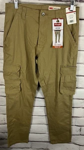 NWT Wrangler Men's Size Regular Taper Size 29x30 Beige Pant's W/Pocket's - Picture 1 of 7