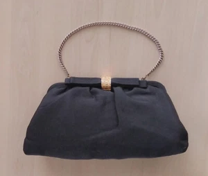 Ladies Black Clutch Bag - Occasion - Evening - Picture 1 of 2