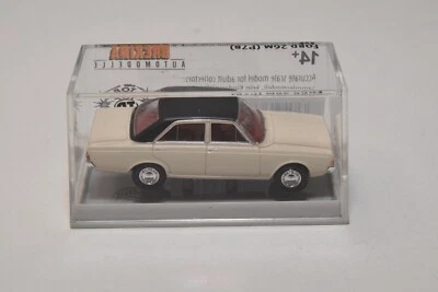 B8 1:87 BREKINA 19440 FORD TAUNUS 26M 26M P7B TETTO NERO CREMA NUOVO CON SCATOLA - Immagine 1 di 4
