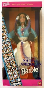 Indianer Barbie Dolls Of The World 2nd Edition Mattel 11609 Vintage 1993 - Bild 1 von 7