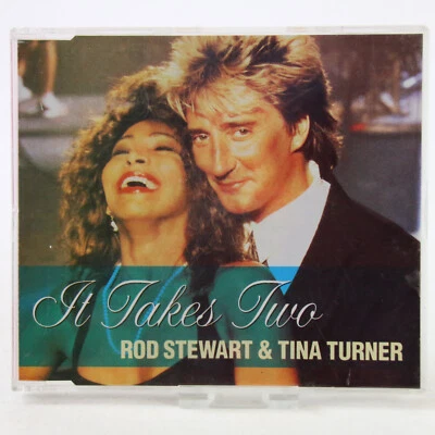 Music Musik Maxi CD Rod Stewart & Tina Turner – It Takes Two Gut - Bild 1 von 2