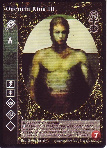 2 x Quentin King III (Adv) VTES CCG - Image 1 of 1