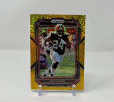 2022 Prizm Sparkle - Nick Chubb - SP Gold Sparkle Prizm #'d 22/24