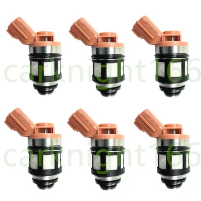 6X Inyector de combustible para Nissan Frontier Pathfinder Quest Xterra 3.0 3.3L 16600-1800 Foto 1 de 4