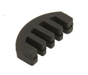 6 x Brand New Lightweight Heavy Rubber Acoustic Violin Viola Mute (Black) - Picture 1 of 2
