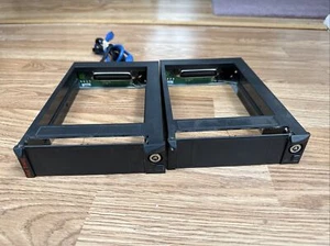 (2) TWO Digital Intelligence Hot Swap SATA Mobile Rack/Cages for 3.5” HDD Bay - Picture 1 of 6