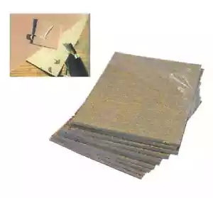 6 Tavole Di Stampa In Lino Con Retro In Juta 75Mm X 75Mm 3.2Mm Spesse - Bild 1 von 1
