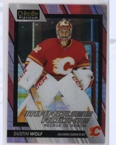 Dustin Wolf 2023-24 O-Pee-Chee Platinum Red Prism Parallel - Festzelt Rookies - Bild 1 von 2
