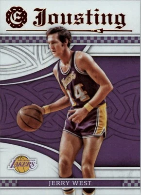 2016-17 Panini Excalibur Jousting #24 Jerry West Jousting Right - BSK - Image 1 of 2