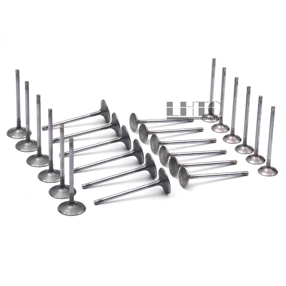 24 válvulas de escape de admisión para Mercedes-Benz CLK350 C350 E350 GLK350 M272 3,5 L Foto 1 de 4