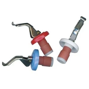 Juego de 3 tapones de botella Norpro - sellos de corcho vidrio soda botella de vino hermético - Imagen 1 de 5