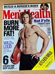 Australian Men's Health Mens Magazine September 2015 Nat Fyfe Jake Gyllenhaal - Picture 1 of 7
