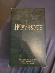 Herr Der Ringe Die Gefährten Special Extended Vhs Edition - Bild 1 von 2