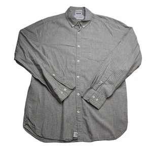 Camicia Lucky Brand uomo M grigia etichetta bianca vestibilità manica lunga bottoni casual - Foto 1 di 12