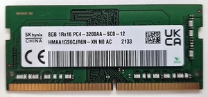 8GB SK hynix DDR4 2666MHz Laptop Memory RAM PC4-21300 SODIMM 260-Pin 1.2V - Picture 1 of 1