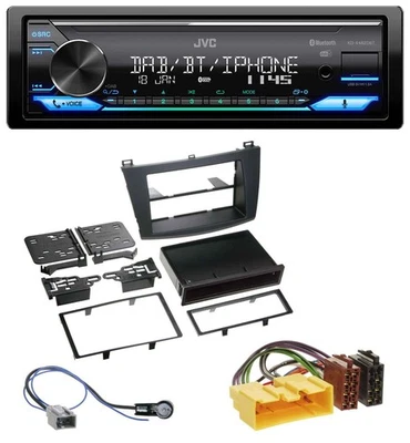 JVC Bluetooth DAB USB MP3 Autoradio für Mazda 3 (ab 2009) - Bild 1 von 4