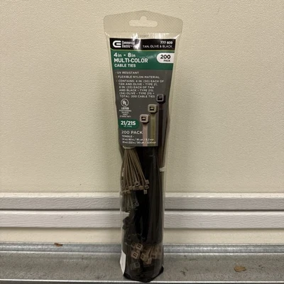 (200 шт.) коммерческая электрическая садовая кабельная стяжная трубка в ассортименте 4–8 777 609 - Изображение 1 из 3