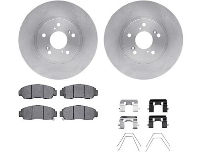 Комплект тормозной колодки и ротора переднего динамического трения для Acura TSX 2004-2014 11763WRHQ - Изображение 1 из 2