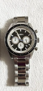 Fossil Herren Edelstahl Chronograph Uhr, läuft. Sehr guter Zustand - Bild 1 von 9