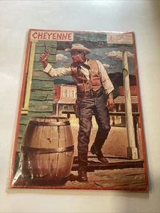 1957 Milton Bradley Cheyenne Clint Walker 43 Piece Puzzle Board - Picture 1 of 9