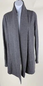 Suéter cárdigan de cachemir gris para mujer C by Bloomingdales talla S - Imagen 1 de 5
