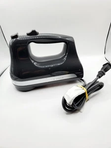 Kitchenaid Batidora de Mano KHM312GT Gris Oscuro 3 Velocidades 120v Probada Funciona -Sin Batidores - Imagen 1 de 6