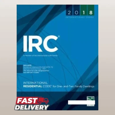IRC 2018 International Residential Code 2018 - Image 1 of 4