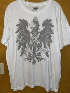 Old Navy Men’s White Et Virtus White T Shirt Size X -Large - Picture 1 of 5