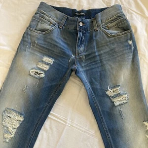 Dolce Gabbana Jeans Hombre (Nuevo Talla 33 (48italia) De Colección Raro ¡Nunca Usado! - Imagen 1 de 24
