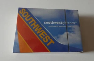 SOUTHWEST AIRLINES PLAYING CARDS NOS BOEING 737 SOUTHWEST GIFTCARD - Picture 1 of 2