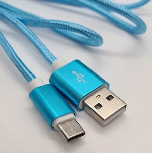 USB-C Lead for Samsung S8 S9 S10+ S20+ Type C Charging Fast Charger Phone Cable - Picture 1 of 4