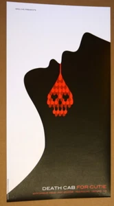 Death Cab for Cutie - 2008 - Red Rocks - Dan Stiles - Cartel de la gira - Denver  - Imagen 1 de 3