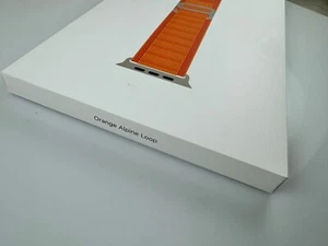 Apple Watch 44MM 45MM 46MM 49mm Orange Boucle Alpine Large L NEUVE dans sa boîte d'origine - Photo 1/6