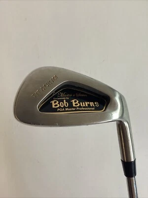 Bob Burns Masters Series Titanium Single 6 Iron KBS Tour 90 Regular Steel 39” - Image 1 of 4